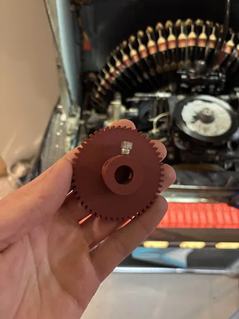 Bánh răng tay gắp đĩa Rock-Ola Tempo II Jukebox (Record Arm Gear) - Image 1