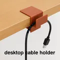 Kẹp giữ cáp cho bàn (table desk cable holder/stolni držač kabela) - Thumbnail 1