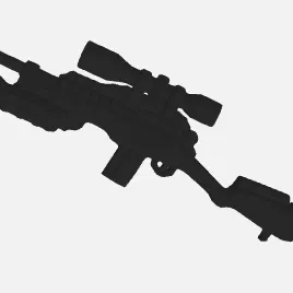 Súng quân sự LEGO (lego militär gun)