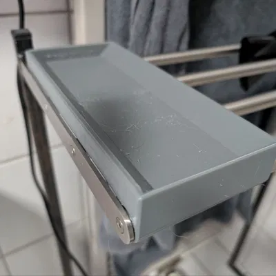 Khay Ikea Brogrund cho giá treo khăn (towel holder)