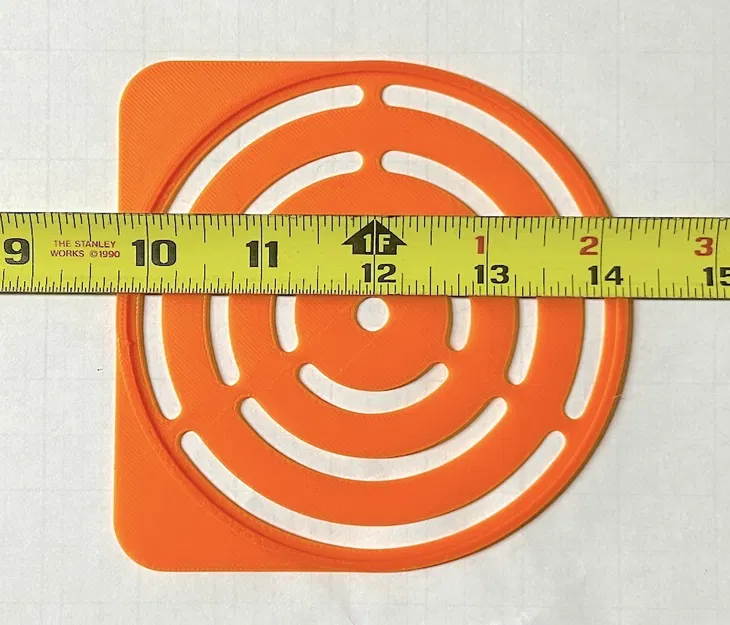 Khuôn Vẽ Hồng Tâm Bullseye (Bullseye Stencil) - Image 3