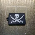 Móc khóa Cờ Hải Tặc (Pirate Flag Keychain) - Thumbnail 1