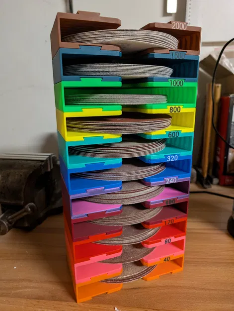 Khay treo giấy nhám modular cho Orbital Sander (modular Orbital Sander Diskholder) - Image 1