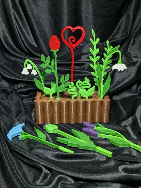 Hộp Hoa Trang Trí / No Support - Image 1