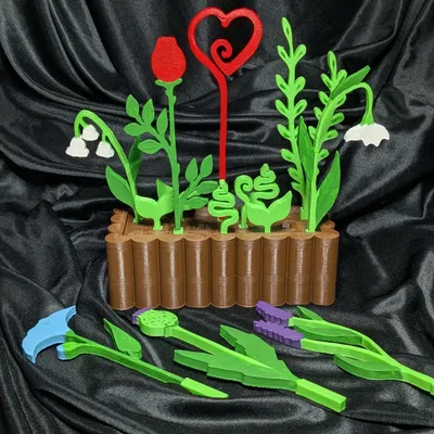 Hộp Hoa Trang Trí / No Support