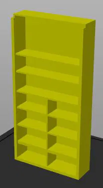 Hộp organizer có nắp trượt (Caja organizadora con Tapa) - Image 1