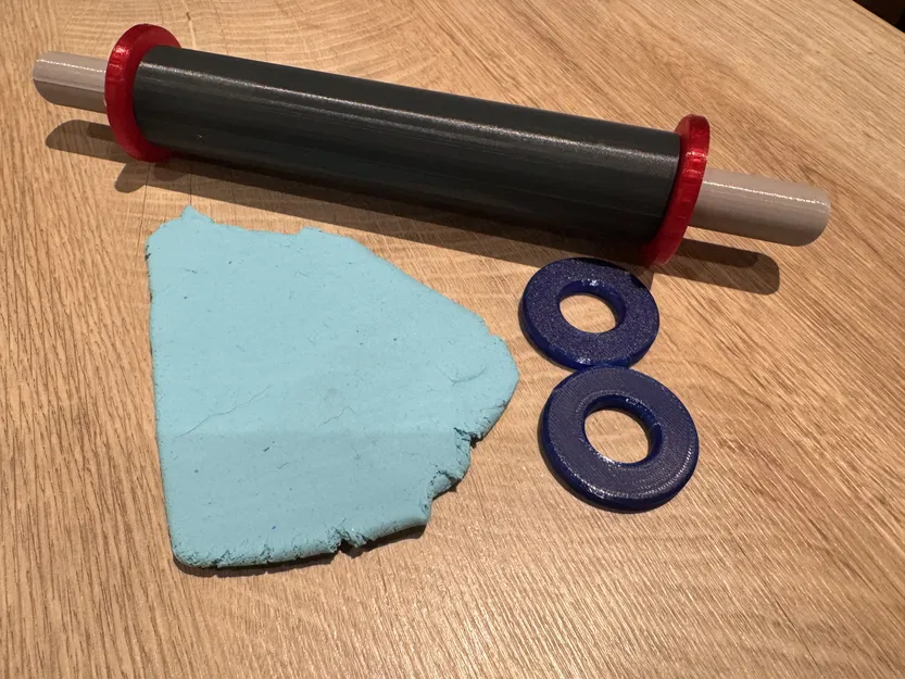 Trục lăn bột nặn (Playdough) - Bề mặt trơn - Image 1