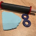 Trục lăn bột nặn (Playdough) - Bề mặt trơn - Thumbnail 1