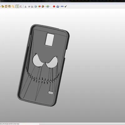 Ốp lưng Samsung S5 Jack Skellington