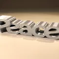 Peace – Trang trí chữ 3D mùa lễ - Thumbnail 2