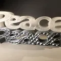 Peace – Trang trí chữ 3D mùa lễ - Thumbnail 4