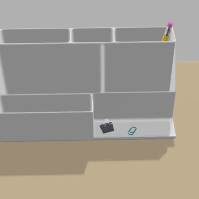 Khay sắp xếp bàn (Desk Orginizer) có ngàm nam châm