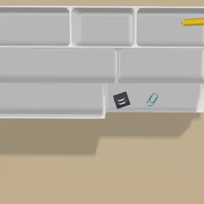 Khay sắp xếp bàn (Desk Orginizer) có ngàm nam châm