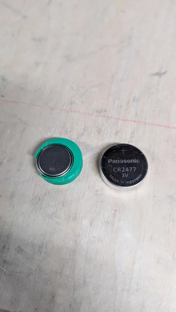 Adapter pin CR2032 sang CR2477 - Image 1