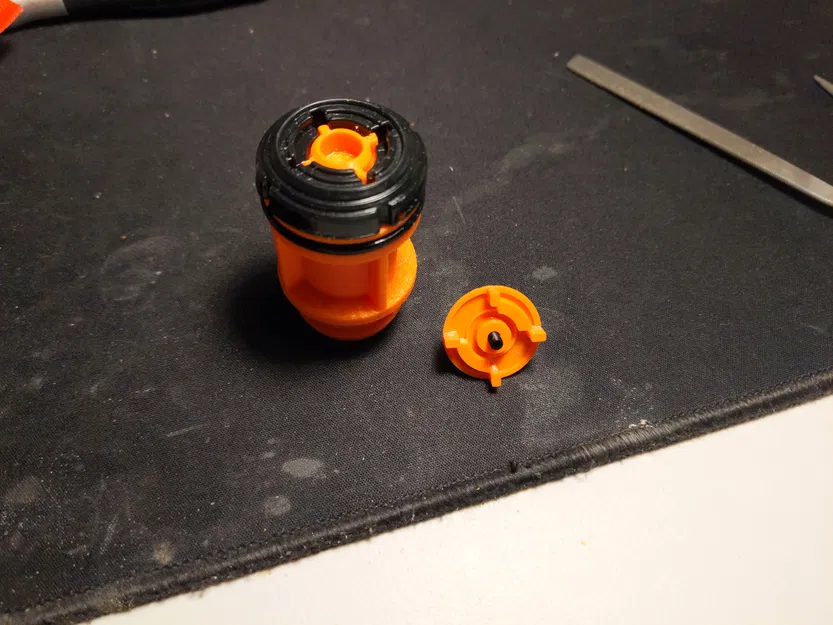 Cải tiến Plunger cho Nerf Torrent (giữ chặt rubber pad) - Image 1