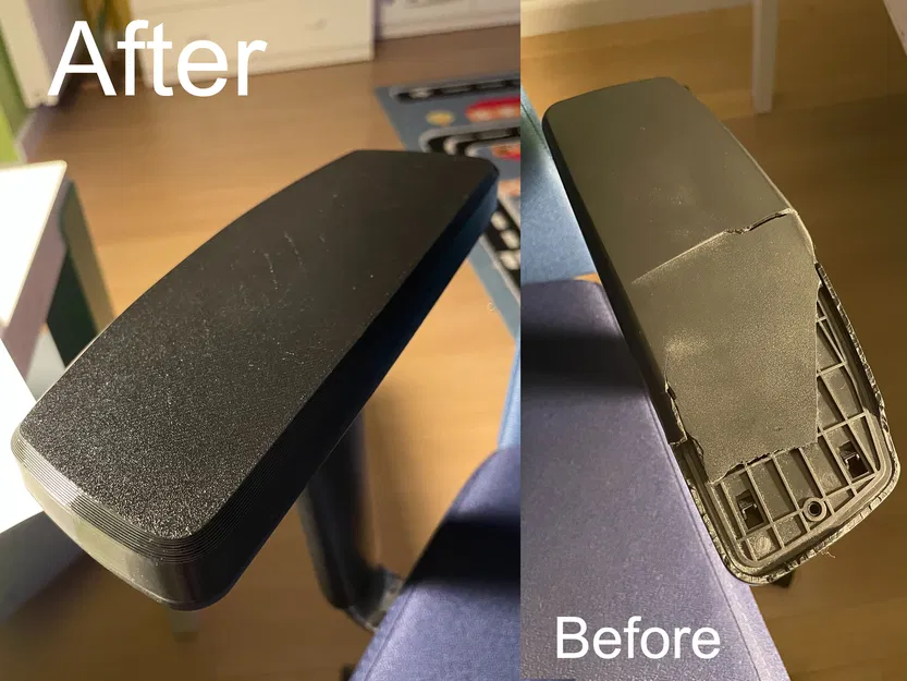 Sửa tay vịn ghế văn phòng (Office chair armrest fix) - Image 1
