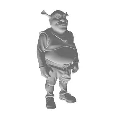Shrek – Mẫu 3D Vua Đầm Lầy để In & Trưng Bày