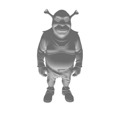 Shrek – Mẫu 3D Vua Đầm Lầy để In & Trưng Bày