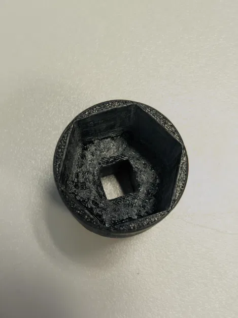 Đầu tuýp 27mm 6 cạnh, 3/8 Inch drive - Image 2