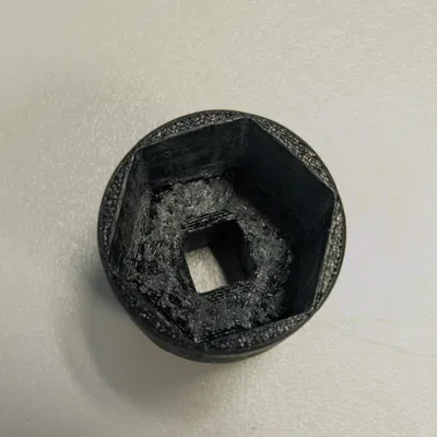 Đầu tuýp 27mm 6 cạnh, 3/8 Inch drive