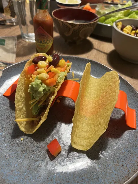 Wave Taco Holder – Giá đỡ taco lượn sóng in nhanh - Image 1