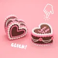 Valentines Vintage Cake Fidget Clicker – Bánh kem vintage bấm click dễ thương - Thumbnail 1