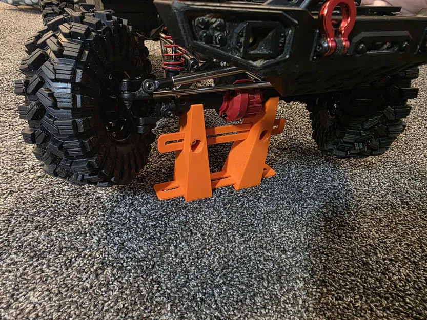 Giá đỡ trục xe RC (có thể điều chỉnh) - Image 1