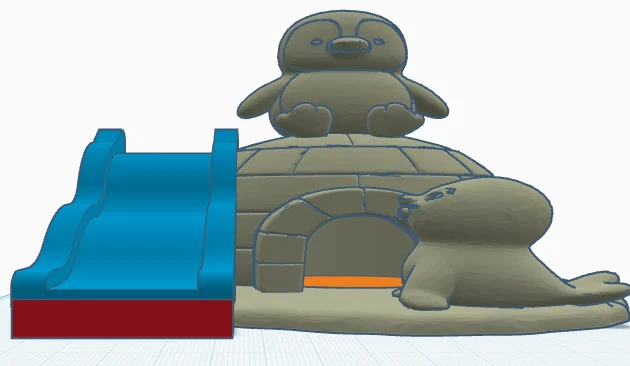 Nhà băng (Igloo) có cầu trượt - Image 1