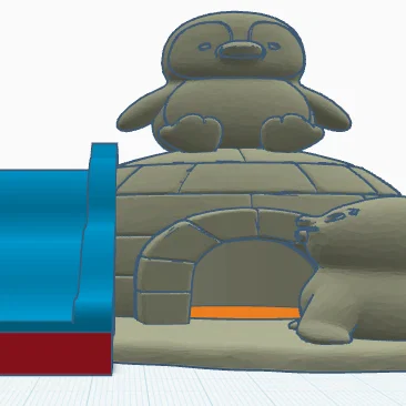 Nhà băng (Igloo) có cầu trượt