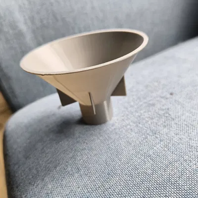 Phễu cho máy rửa chén dễ in và hữu ích