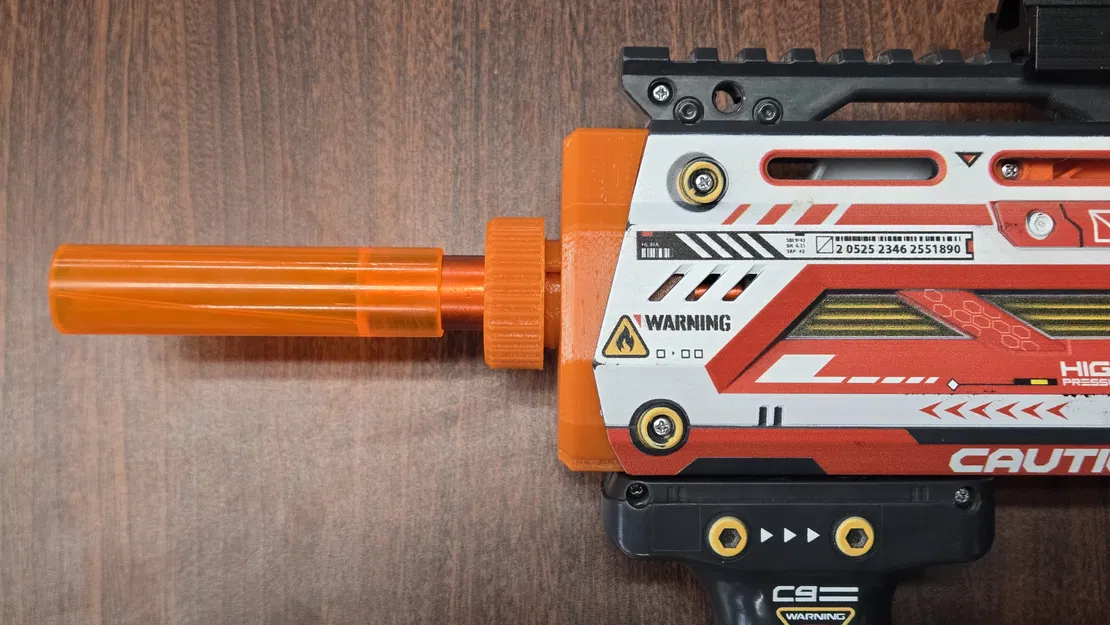 X-Shot Longshot Barrel Collet V2 SHORT - Image 1