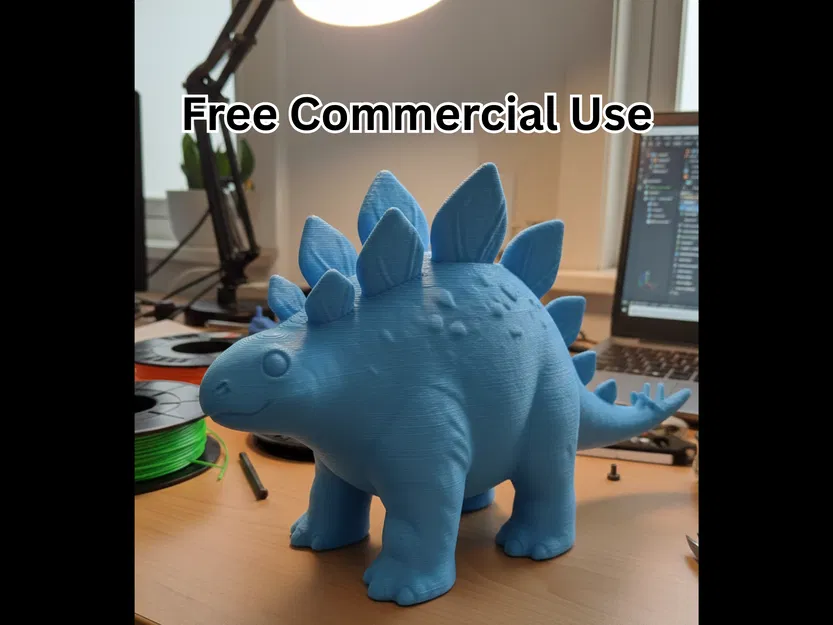 Stegosaurus Bán Hiện Thực (Semi-Realistic Stegosaurus) - Image 1