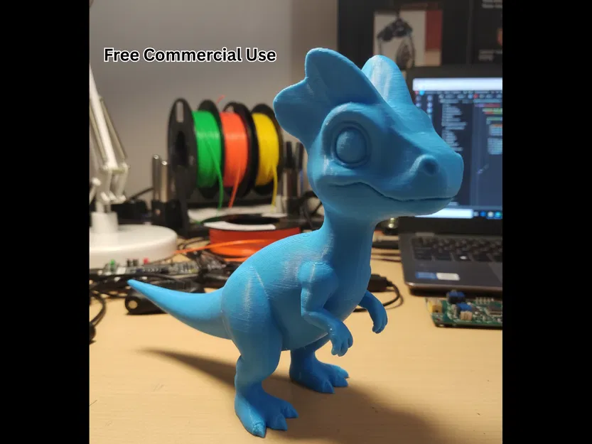 Dilophosauru Bán Hiện Thực (Semi-Realistic Dilophosauru) - Image 1