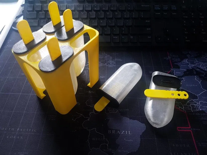 Bộ khuôn làm kem que (Popsicle Mold set) - Image 1