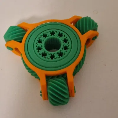 Đồ chơi fidget “tất cả trong một”: bearing + gyroscope + gear