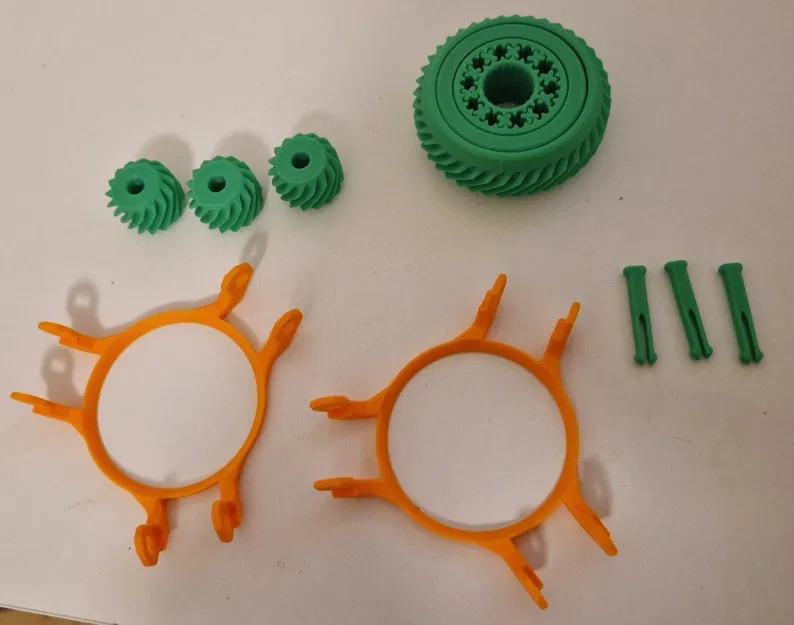 Đồ chơi fidget “tất cả trong một”: bearing + gyroscope + gear - Image 5