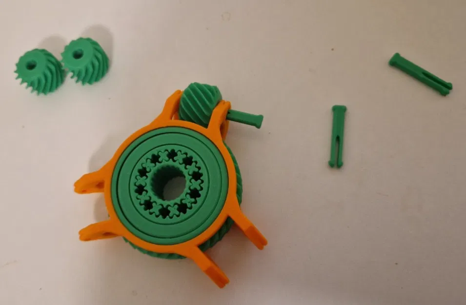 Đồ chơi fidget “tất cả trong một”: bearing + gyroscope + gear - Image 7