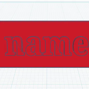 Thẻ tên tùy chỉnh (Customizable name tag)