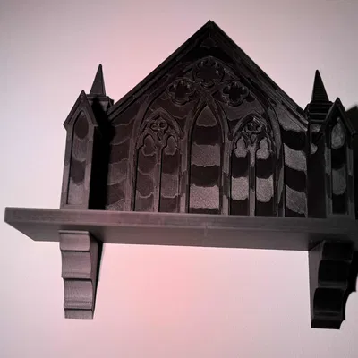 Kệ treo tường Gothic (Gothic shelf)