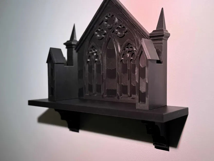 Kệ treo tường Gothic (Gothic shelf) - Image 3