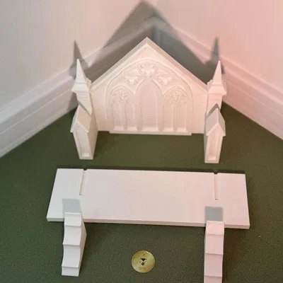 Kệ treo tường Gothic (Gothic shelf)