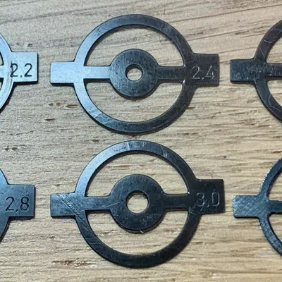 Miếng chèn đầu ngắm trước Feinwerkbau 16mm (Front Sight Insert)