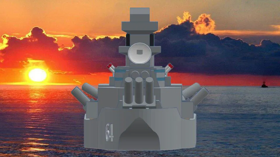 The USS Wisconsin - No Supports - Image 3