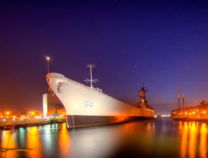 The USS Wisconsin - No Supports - Image 8