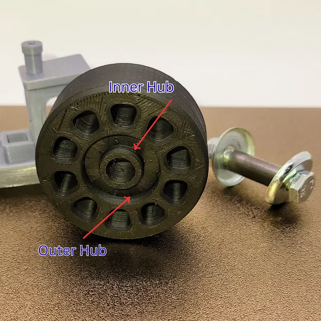 Bộ tạo bánh xe caster thay thế (Replacement Caster Wheel Generator) - Image 3