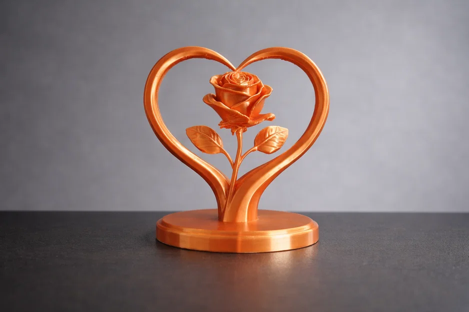 Rose in Heart – Hoa hồng trong khung trái tim - Image 1