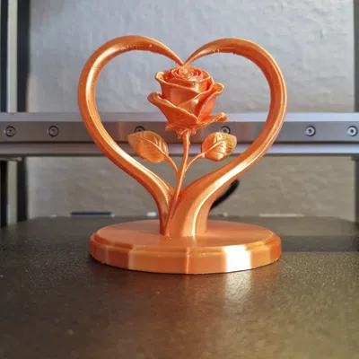 Rose in Heart – Hoa hồng trong khung trái tim