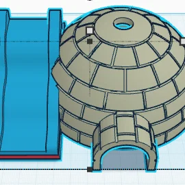 Lều băng (Igloo) kèm cầu trượt