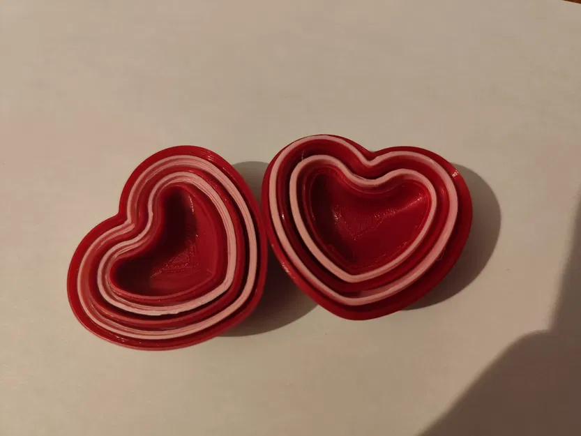 Heart matryoshka – Bộ trái tim lồng nhau - Image 6