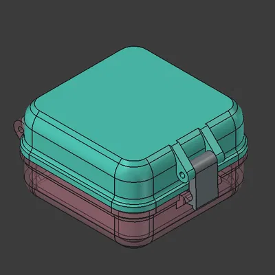 Hộp nhỏ xinh Parametric “Not So Rugged” (FreeCAD)